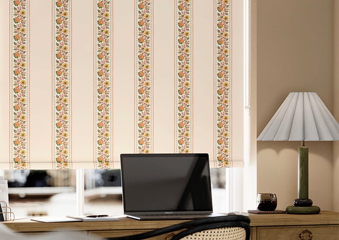 Petal & Block Bethea, Marigold - Twist & Fit Roller Blind - Image 5